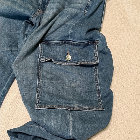 American Eagle Wide Leg Denim Jeans - Picture 6 of 8
